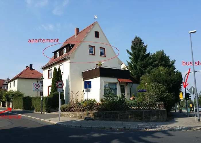 Ruhiges Dachgeschoss-apartment Im Suedosten Von *